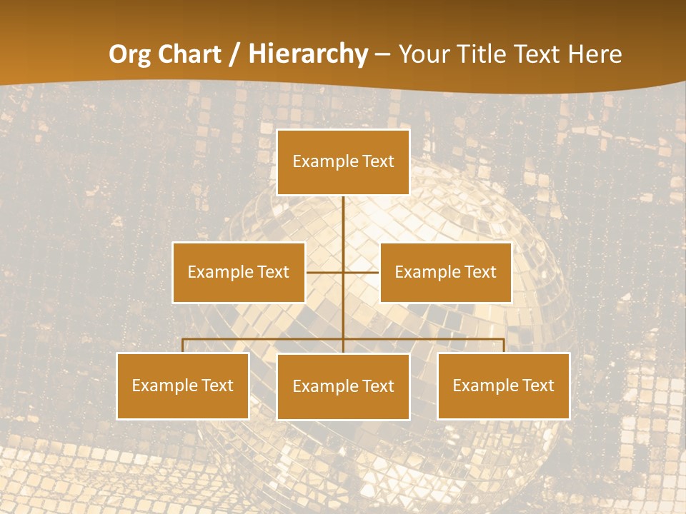 Sphere Glamour Sparkle PowerPoint Template