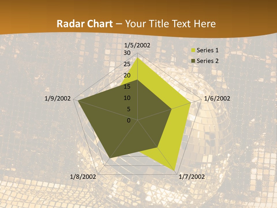 Sphere Glamour Sparkle PowerPoint Template