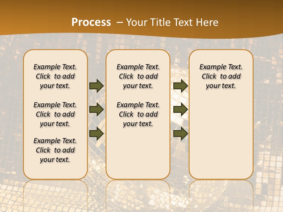 Sphere Glamour Sparkle PowerPoint Template