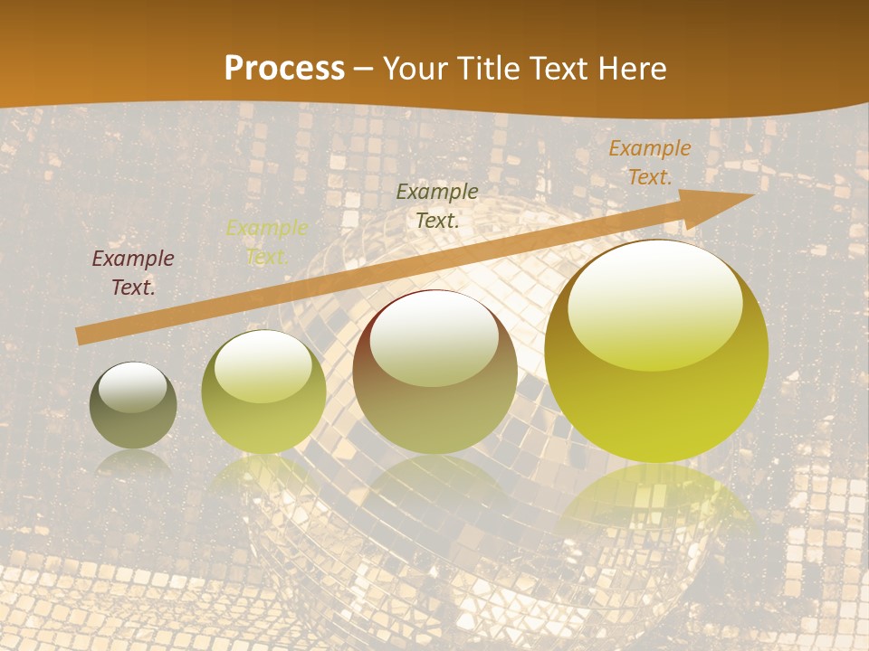 Sphere Glamour Sparkle PowerPoint Template