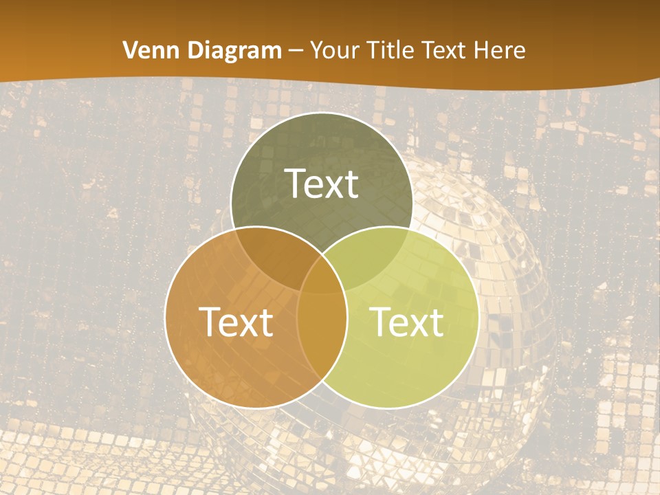 Sphere Glamour Sparkle PowerPoint Template