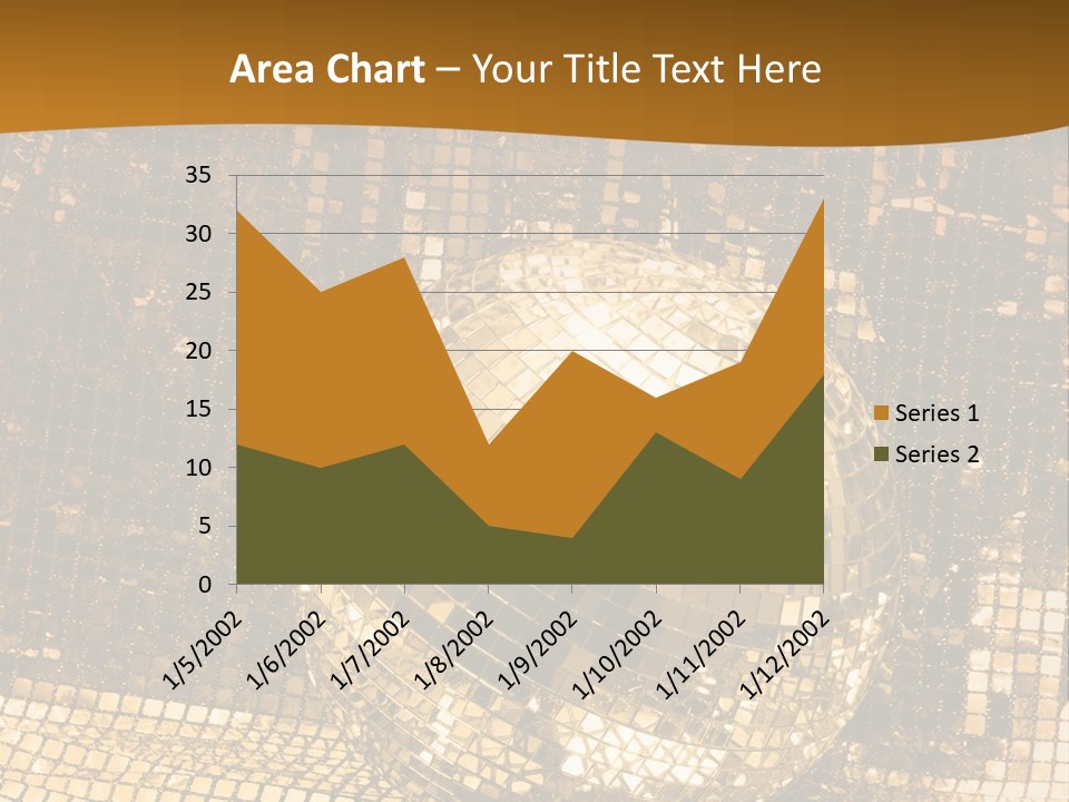 Sphere Glamour Sparkle PowerPoint Template