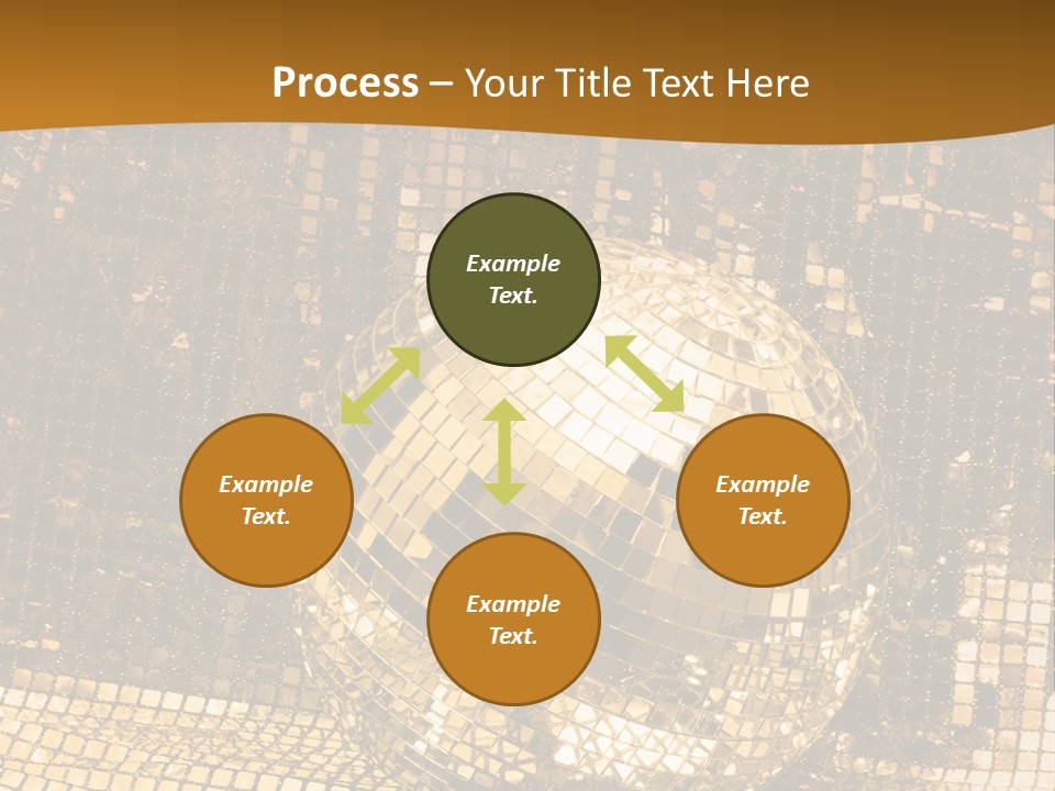 Sphere Glamour Sparkle PowerPoint Template