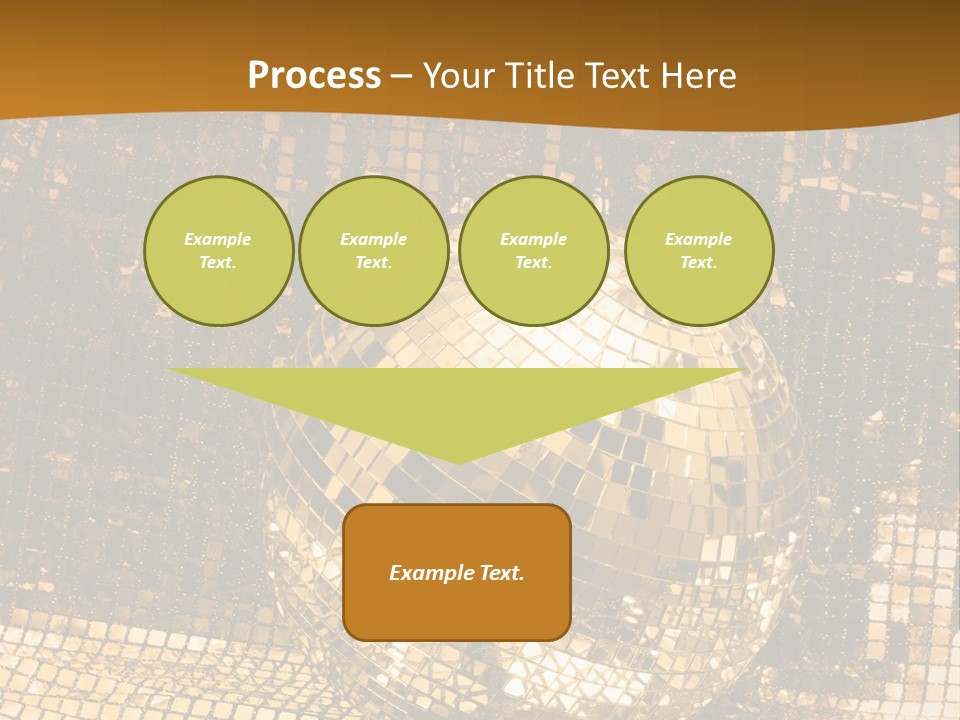 Sphere Glamour Sparkle PowerPoint Template