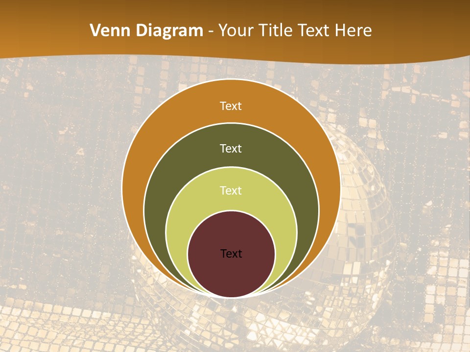 Sphere Glamour Sparkle PowerPoint Template