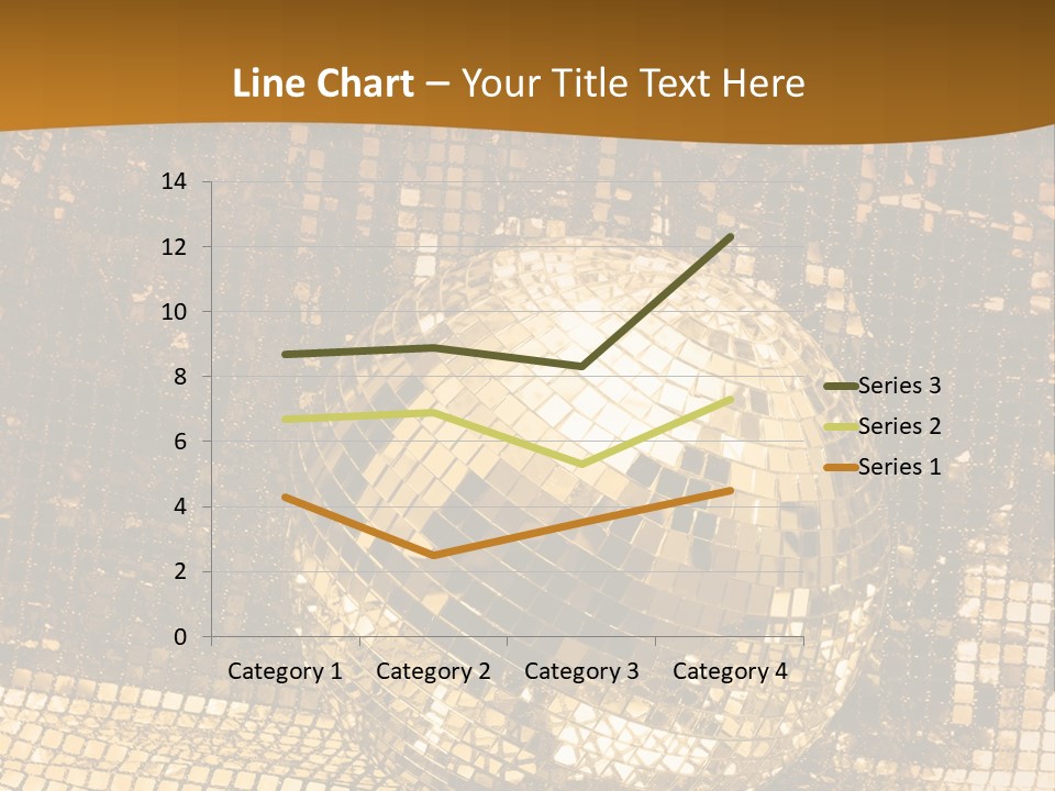 Sphere Glamour Sparkle PowerPoint Template