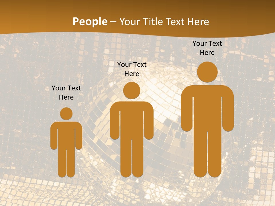 Sphere Glamour Sparkle PowerPoint Template