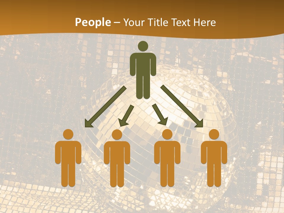 Sphere Glamour Sparkle PowerPoint Template