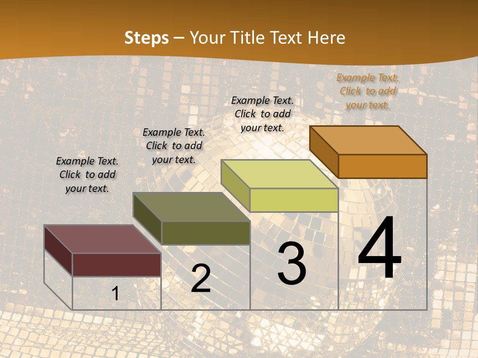 Sphere Glamour Sparkle PowerPoint Template