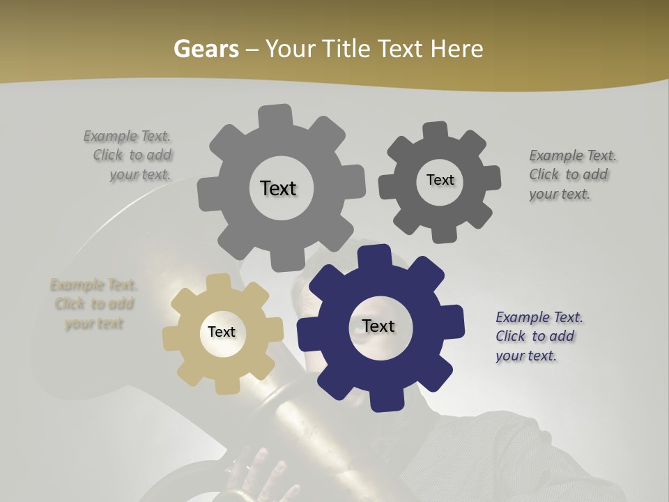 Skill Blow Mouthpiece PowerPoint Template