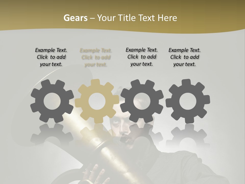 Skill Blow Mouthpiece PowerPoint Template