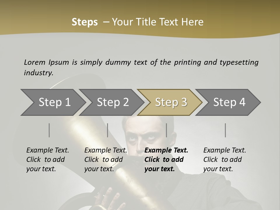 Skill Blow Mouthpiece PowerPoint Template