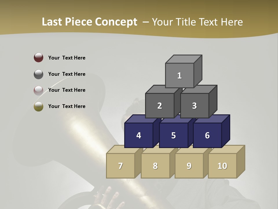 Skill Blow Mouthpiece PowerPoint Template