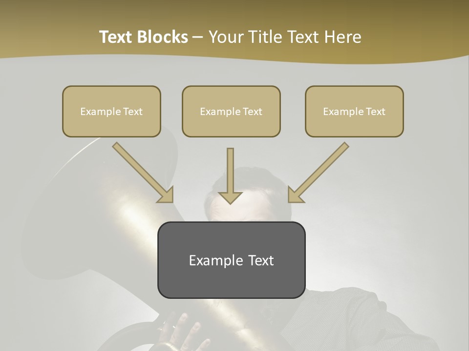 Skill Blow Mouthpiece PowerPoint Template