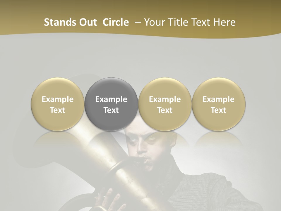 Skill Blow Mouthpiece PowerPoint Template