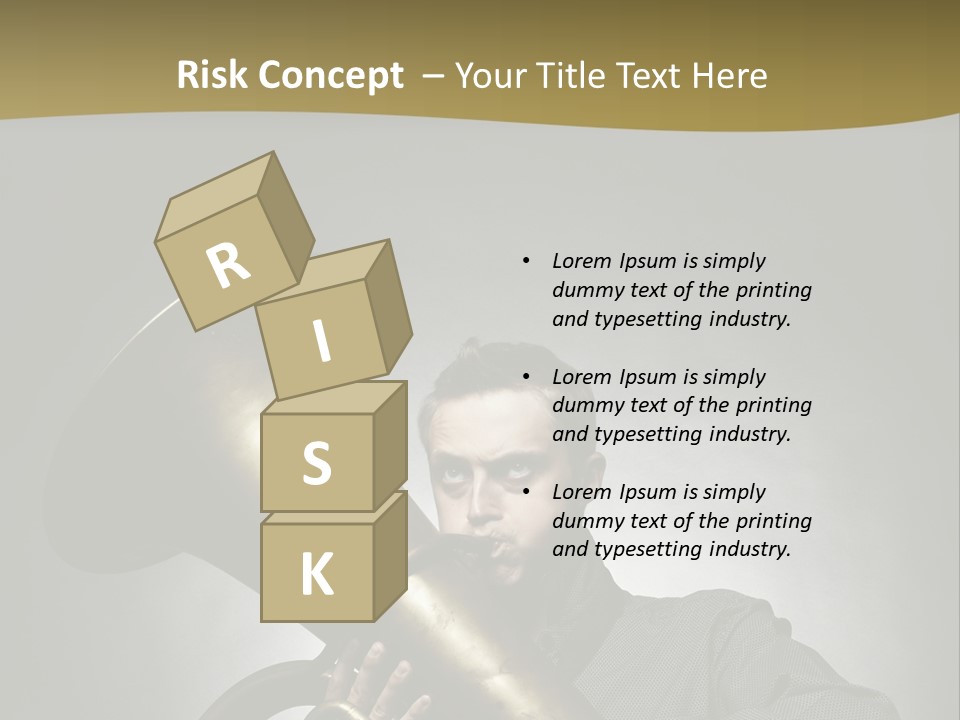 Skill Blow Mouthpiece PowerPoint Template