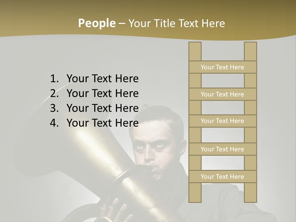 Skill Blow Mouthpiece PowerPoint Template