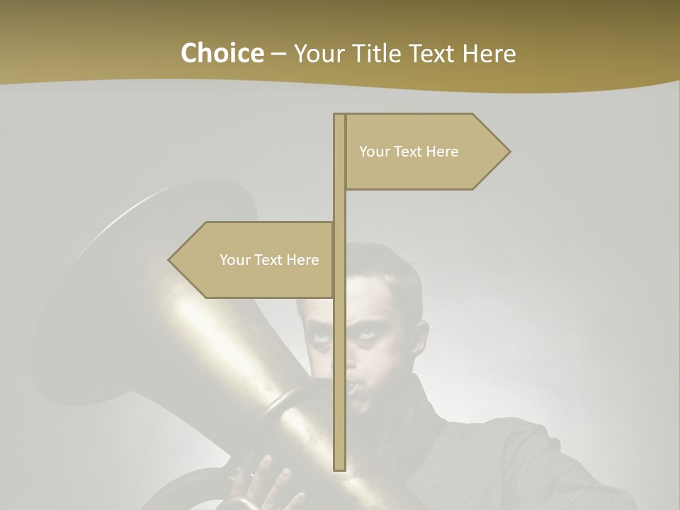 Skill Blow Mouthpiece PowerPoint Template