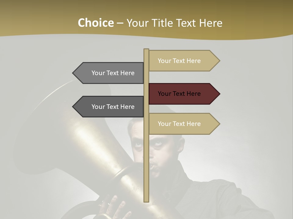 Skill Blow Mouthpiece PowerPoint Template
