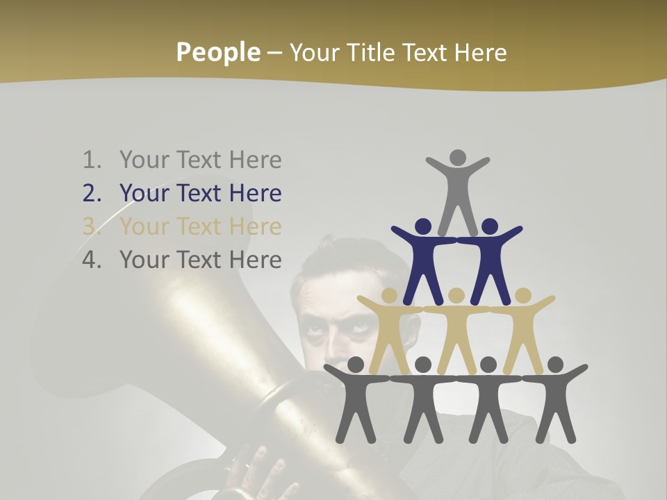 Skill Blow Mouthpiece PowerPoint Template