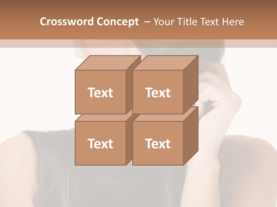 Portrait Girl Wellness PowerPoint Template