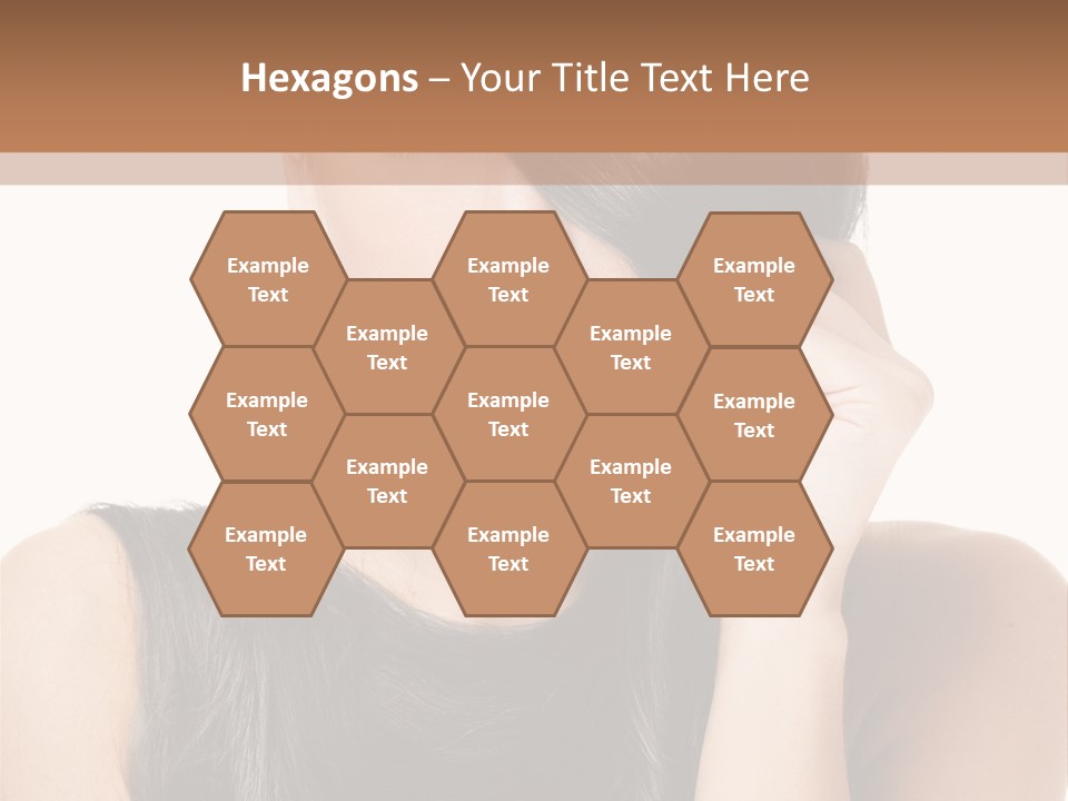 Portrait Girl Wellness PowerPoint Template