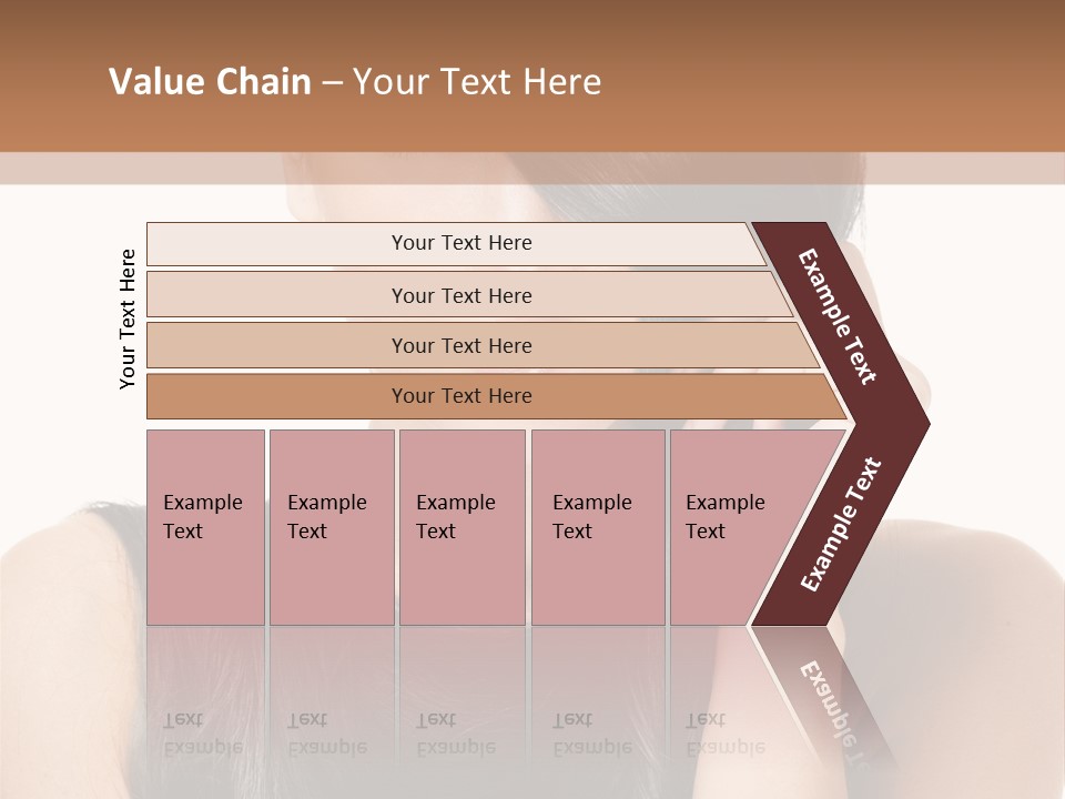 Portrait Girl Wellness PowerPoint Template