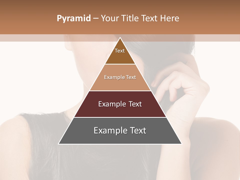 Portrait Girl Wellness PowerPoint Template