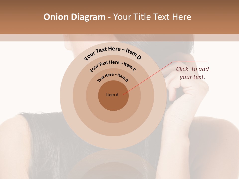 Portrait Girl Wellness PowerPoint Template