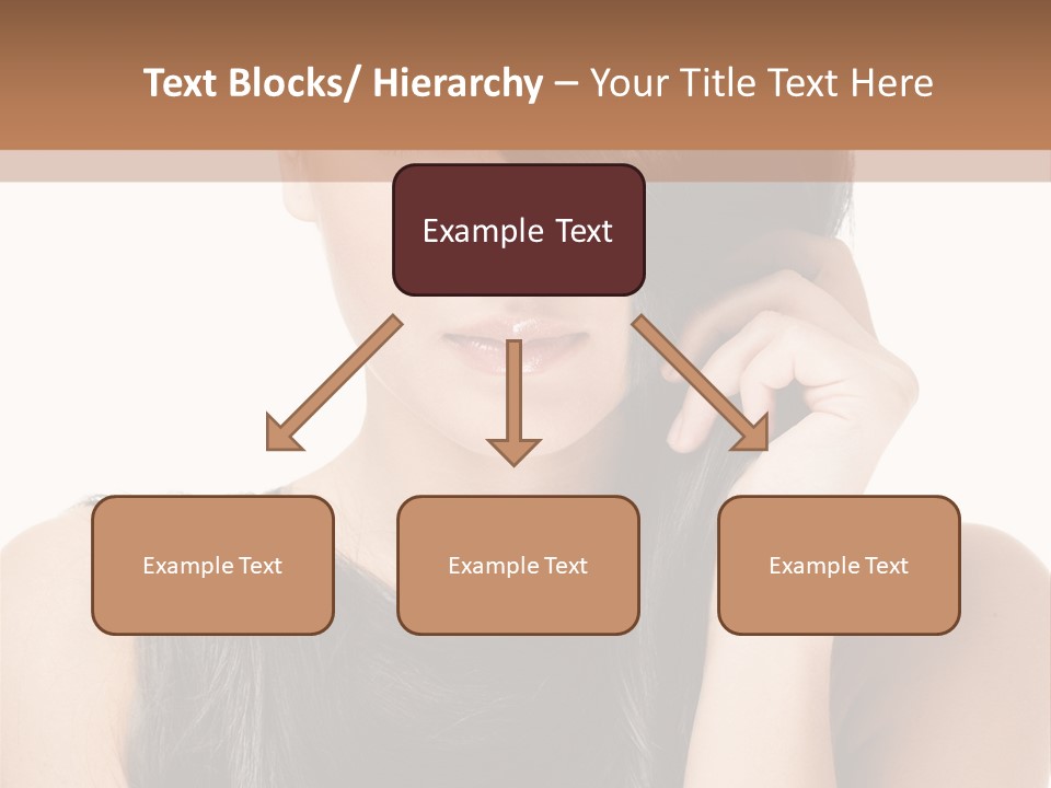 Portrait Girl Wellness PowerPoint Template