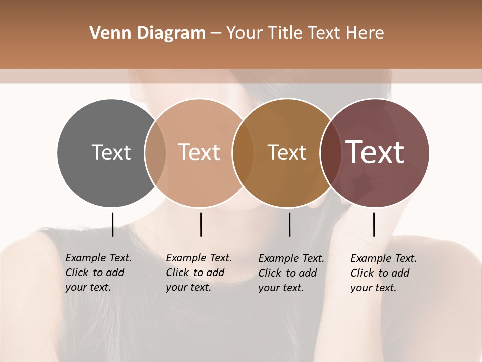 Portrait Girl Wellness PowerPoint Template