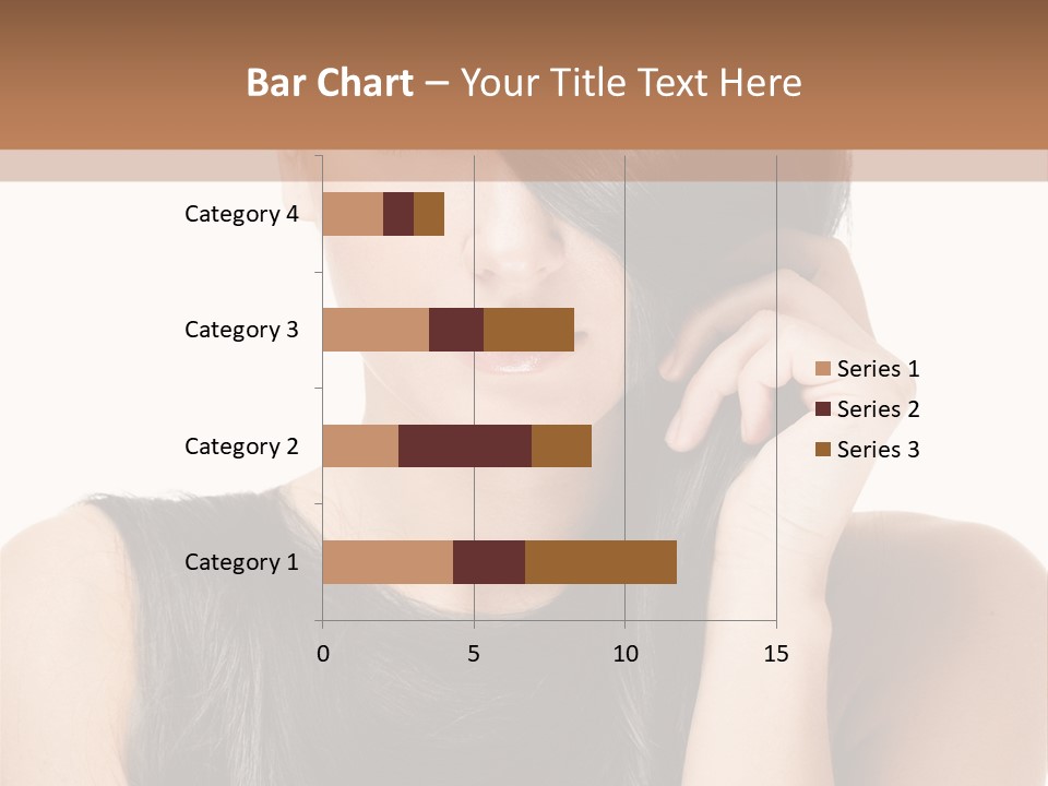 Portrait Girl Wellness PowerPoint Template