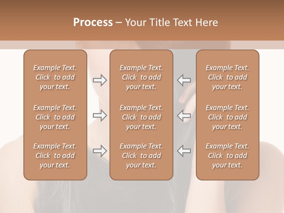 Portrait Girl Wellness PowerPoint Template