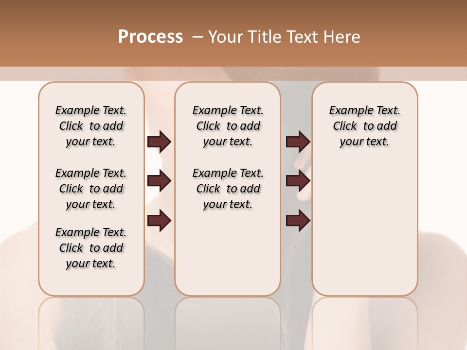 Portrait Girl Wellness PowerPoint Template