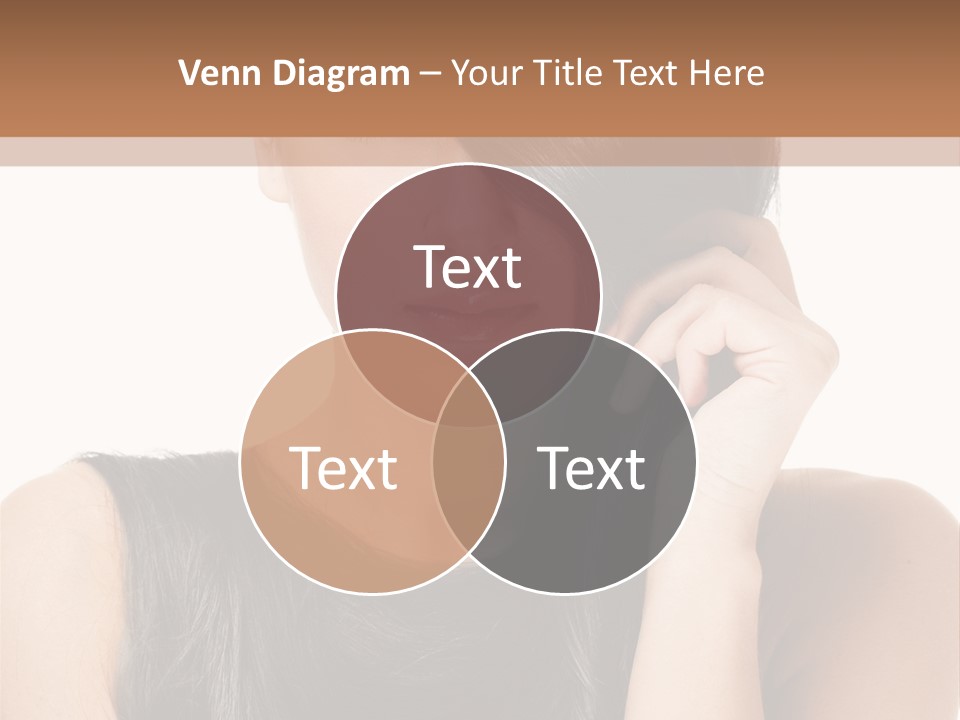 Portrait Girl Wellness PowerPoint Template