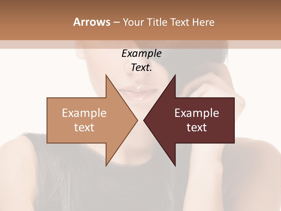 Portrait Girl Wellness PowerPoint Template