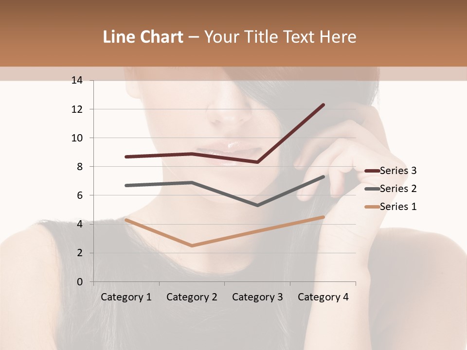 Portrait Girl Wellness PowerPoint Template