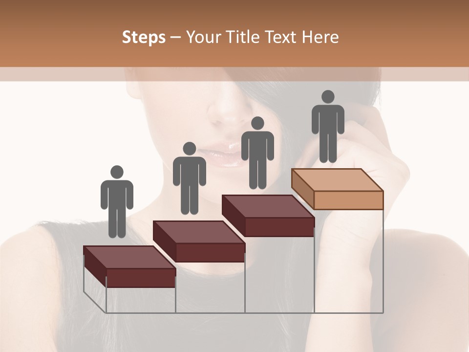 Portrait Girl Wellness PowerPoint Template