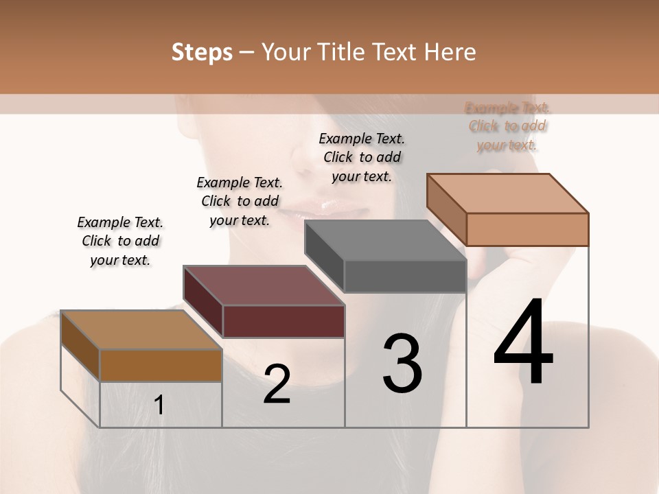 Portrait Girl Wellness PowerPoint Template