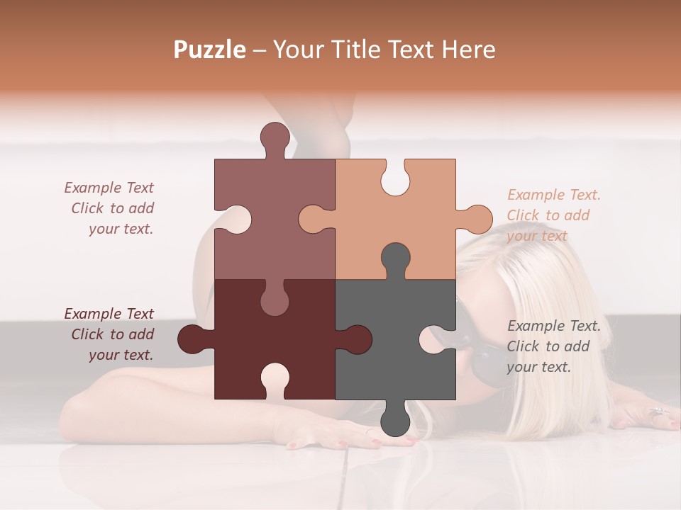 Scissors Paper Tools PowerPoint Template