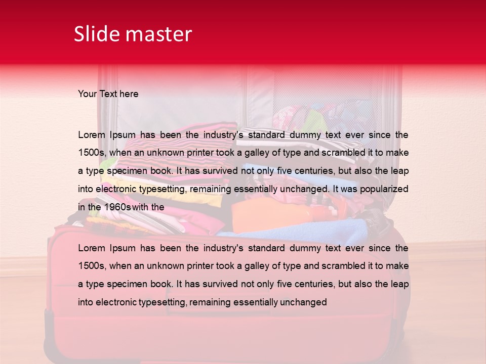 Homemade Decoration Equipment PowerPoint Template