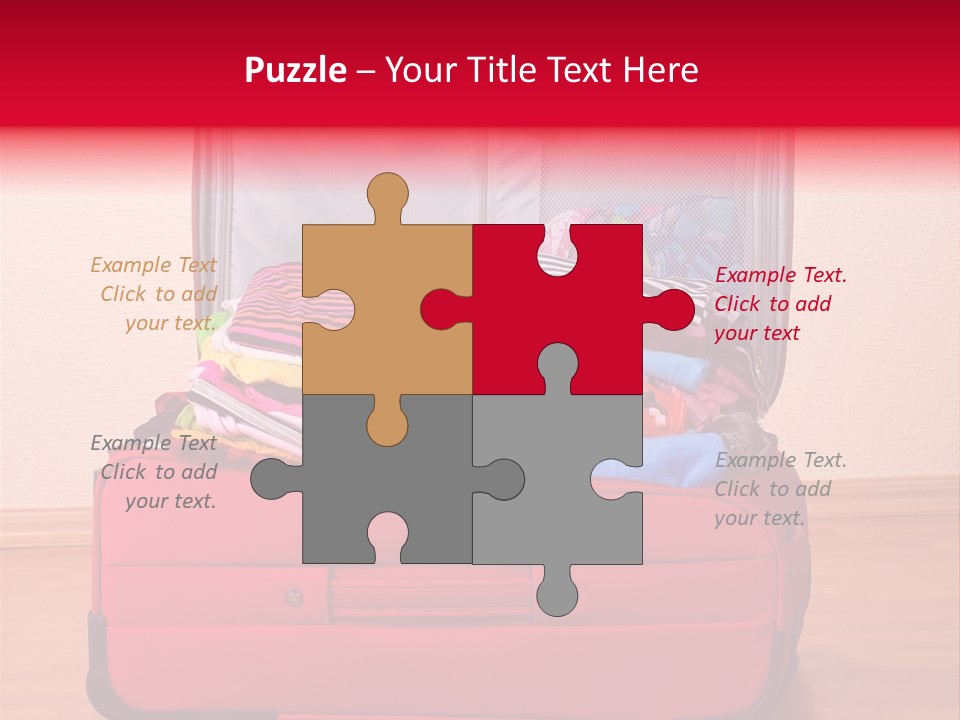 Homemade Decoration Equipment PowerPoint Template