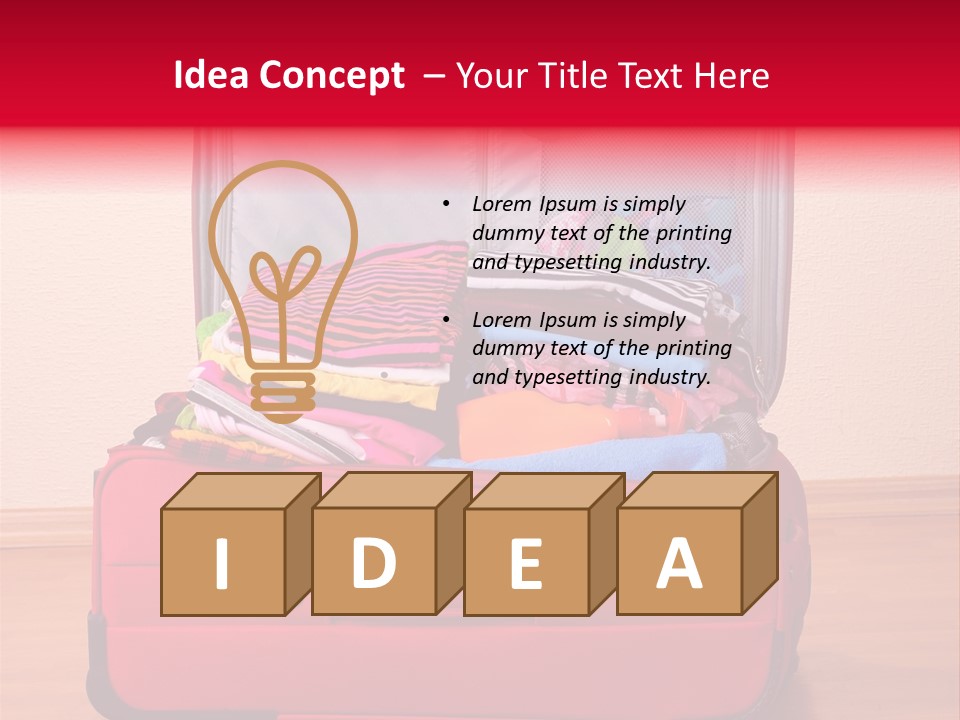 Homemade Decoration Equipment PowerPoint Template