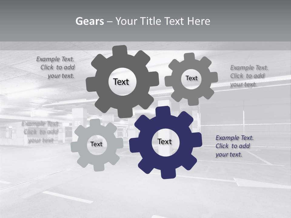 Textured Dye Design PowerPoint Template