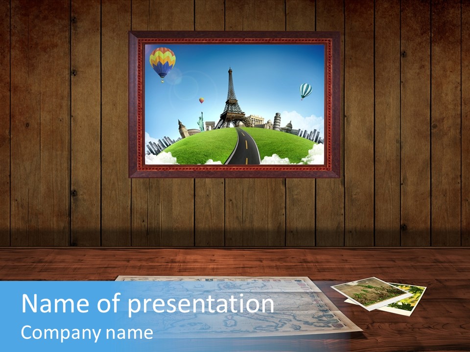 Art Conceptual Banner PowerPoint Template