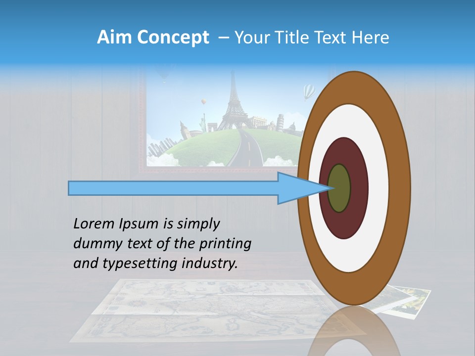 Art Conceptual Banner PowerPoint Template