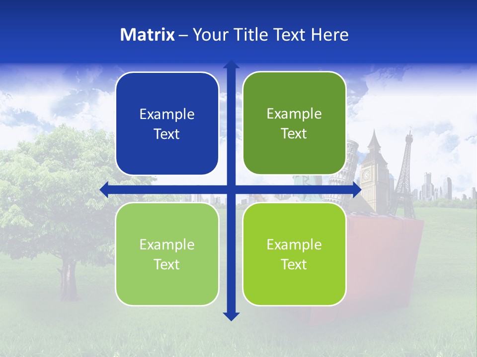 Travel World Retro PowerPoint Template
