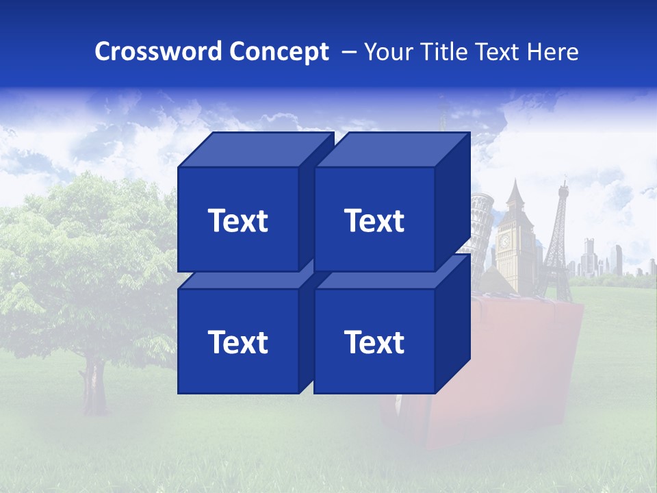 Travel World Retro PowerPoint Template