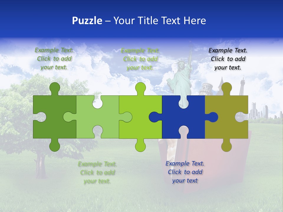 Travel World Retro PowerPoint Template