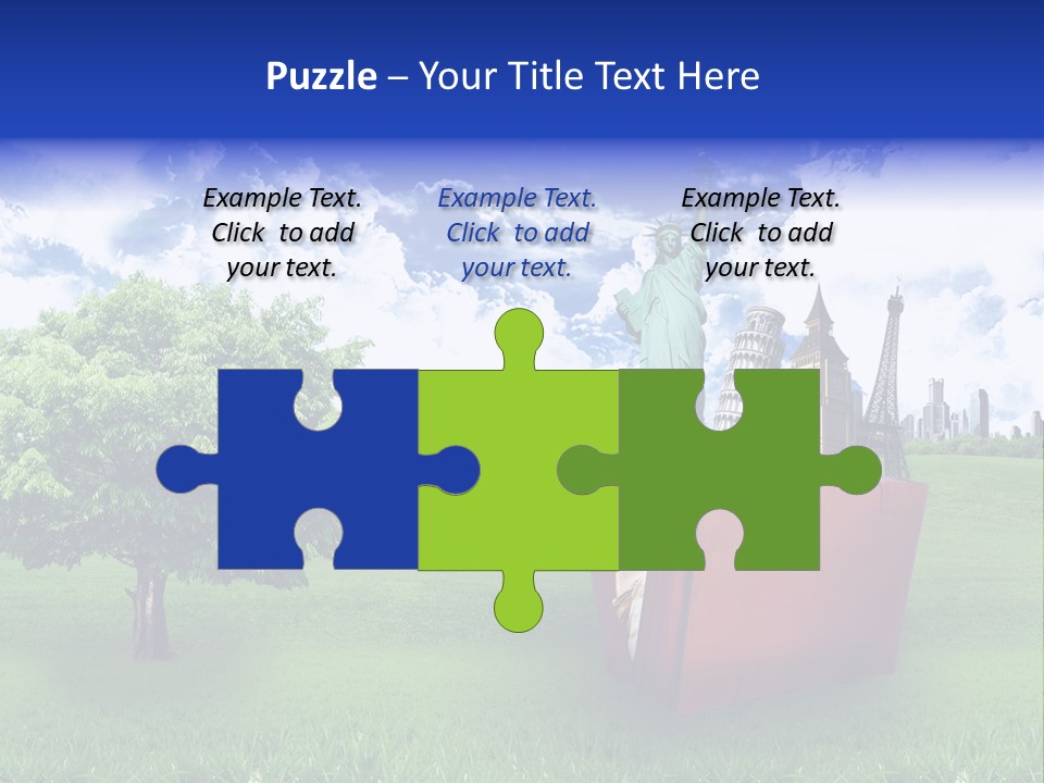 Travel World Retro PowerPoint Template